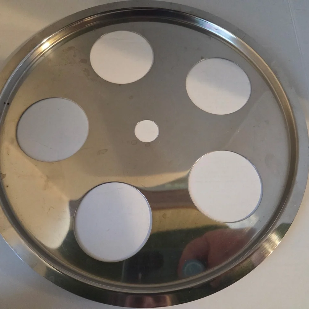 Egg Poacher Pan Tray Insert With 5 Cups 11”